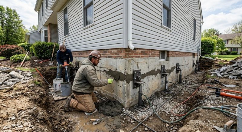 Basement Foundation Repair in Bloomington, CA