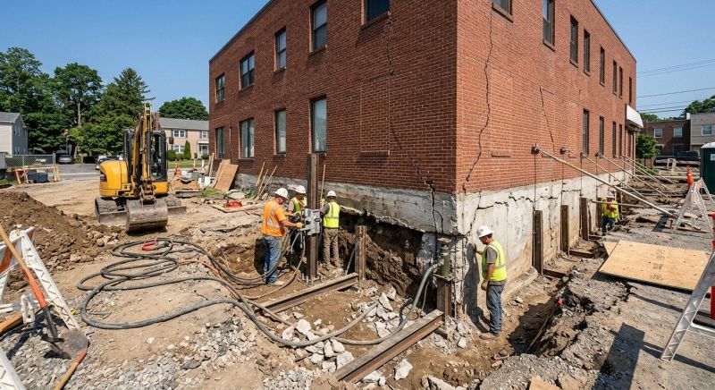 Building Foundation Repair in Montclair, CA