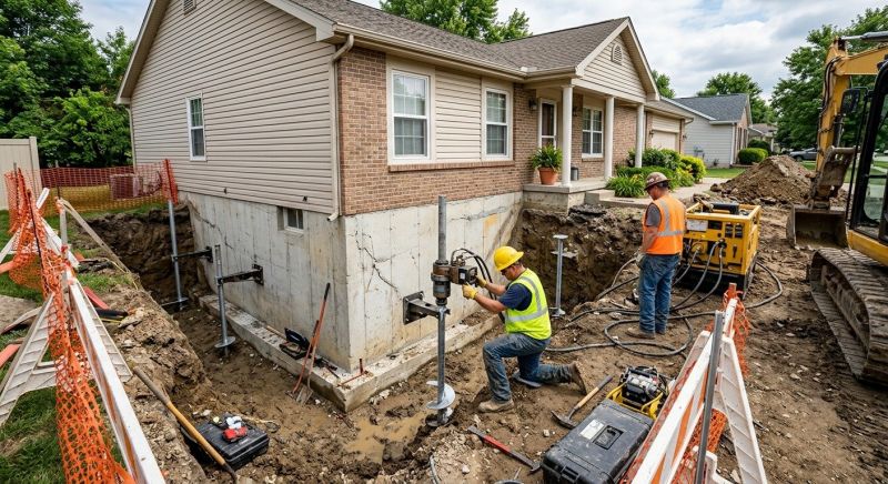 Building Foundation Repair in Orange, CA