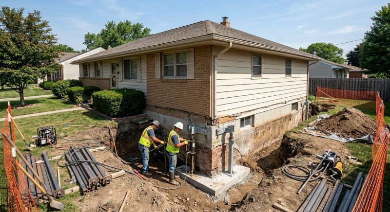 Building Foundation Repair in Rowland Heights, CA