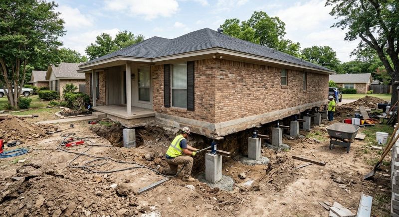 Concrete Foundation Leveling in Upland, CA