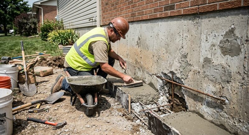 Concrete Foundation Repair in Villa Park, CA