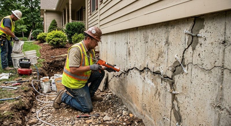 Cracked Foundation Repair in Claremont, CA