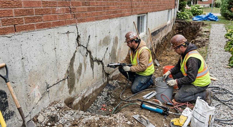 Cracked Foundation Repair in Fontana, CA