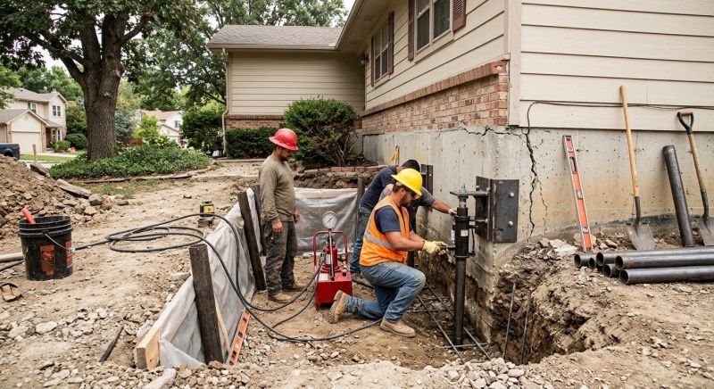 Cracked Foundation Repair in Loma Linda, CA