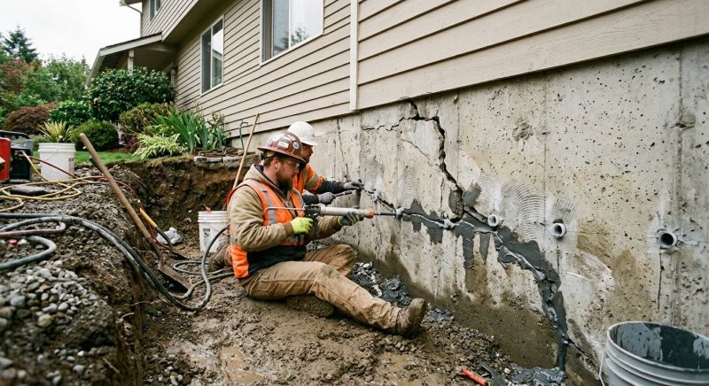 Cracked Foundation Repair in Mira Loma, CA