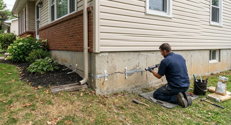 Cracked Foundation Repair in Montclair, CA