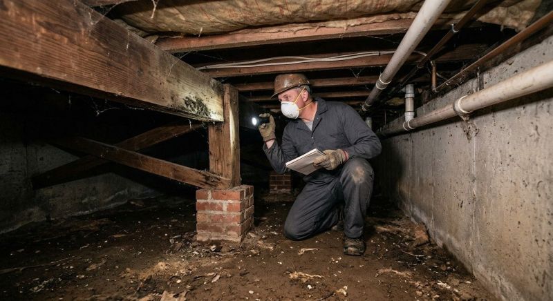 Crawl Space Leveling in Upland, CA