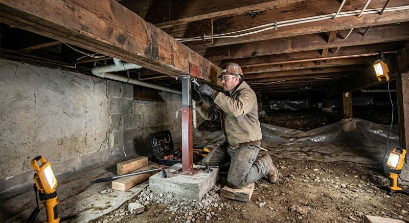 Crawlspace Foundation Repair in Chino Hills, CA