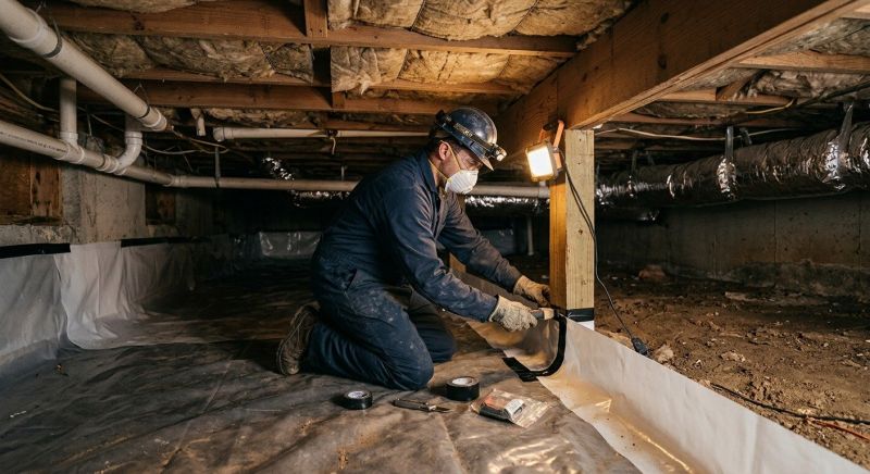 Crawlspace Repair in Upland, CA