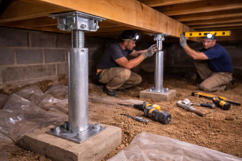 Crawlspace Structural Repair in Upland, CA