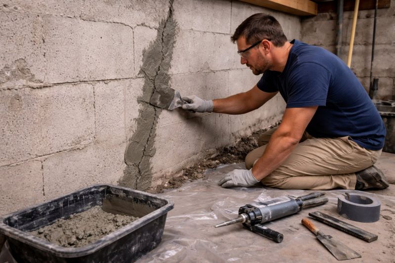 Foundation Crack Repair in La Verne, CA