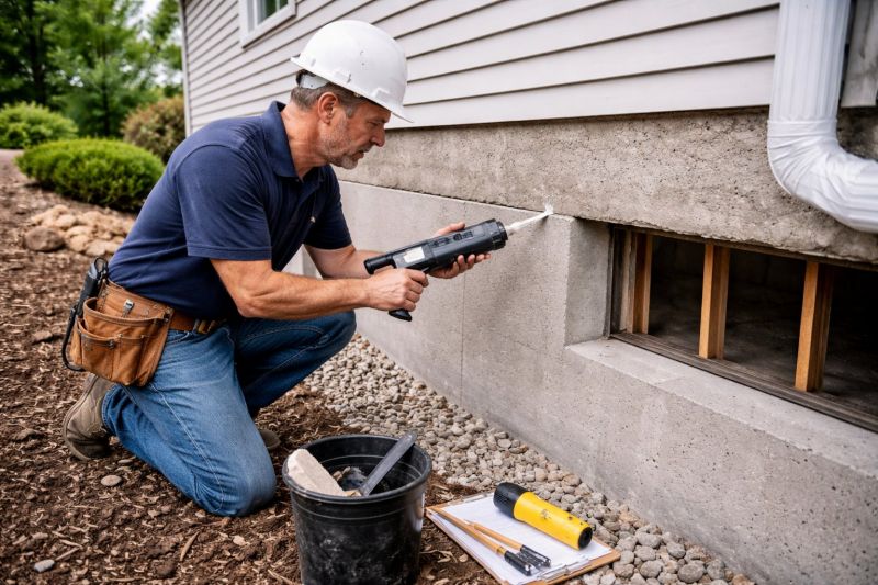 Foundation Crack Sealing in Upland, CA