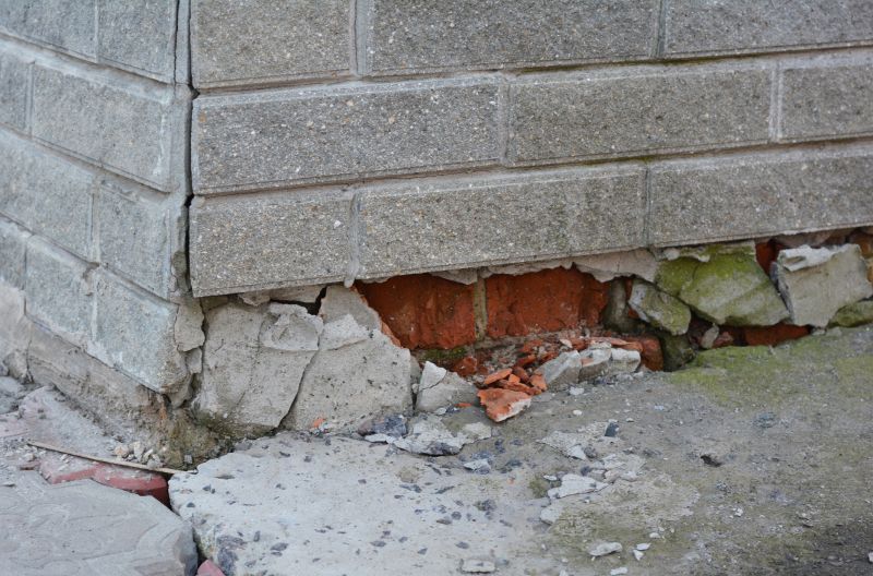 Foundation Damage Repair in Wrightwood, CA