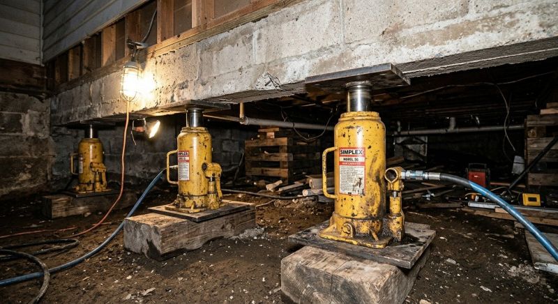 Foundation Jacking in Chino, CA