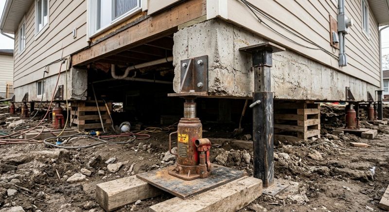 Foundation Jacking in Corona, CA
