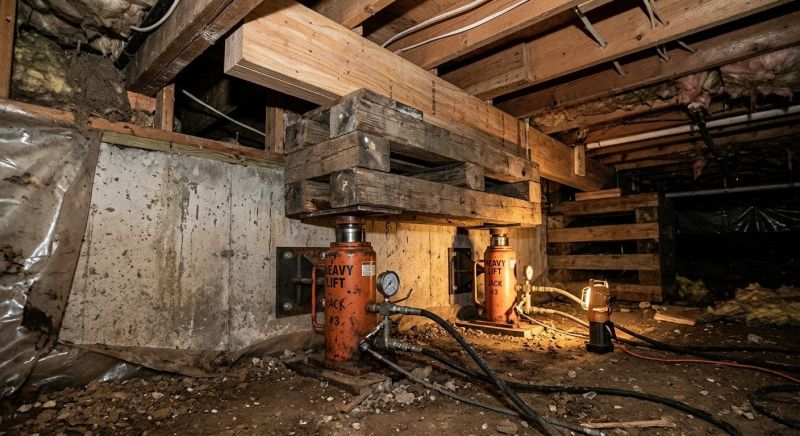 Foundation Jacking in Fullerton, CA