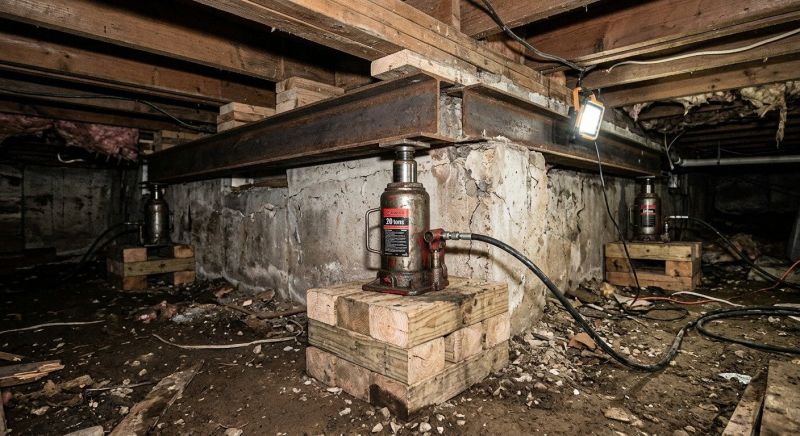 Foundation Jacking in Monrovia, CA
