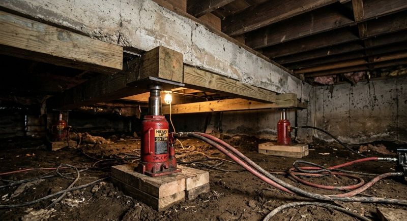 Foundation Jacking in Placentia, CA