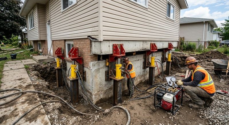Foundation Lifting in La Puente, CA