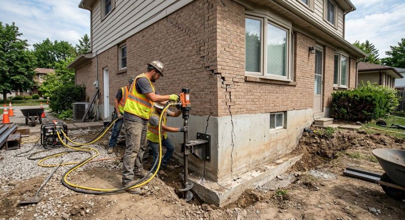 Foundation Lifting in Orange, CA