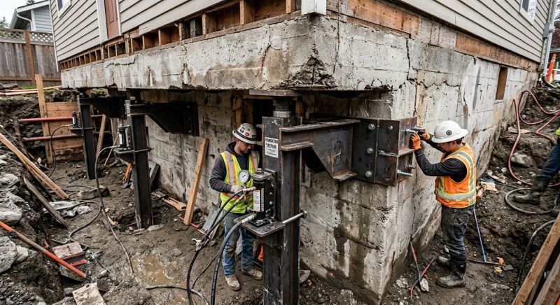 Foundation Lifting in Riverside, CA