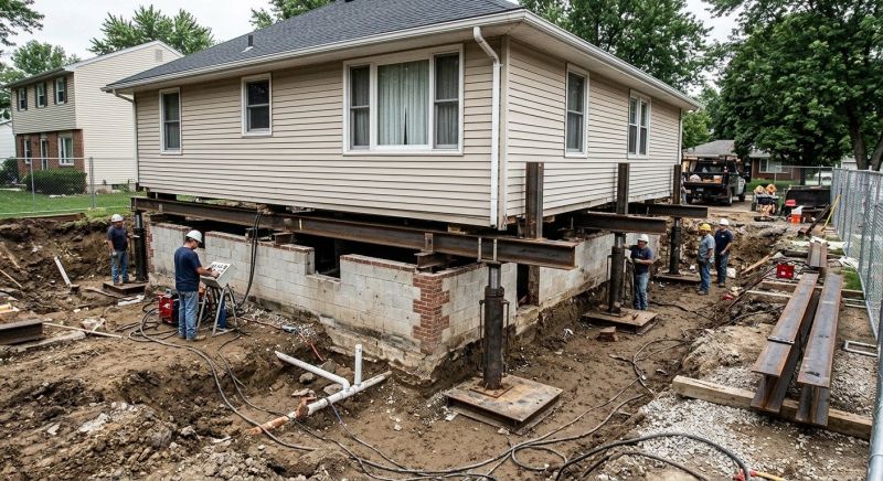Foundation Lifting in San Bernardino, CA