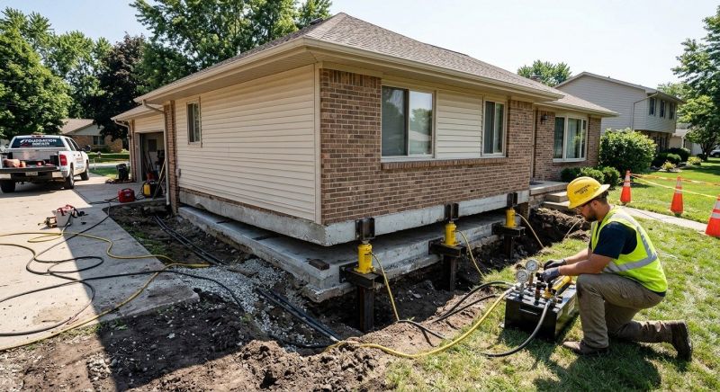 Foundation Lifting in South El Monte, CA