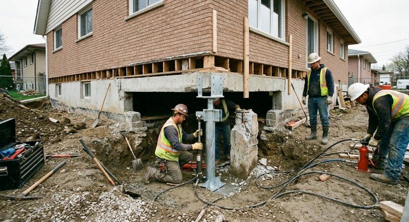 Foundation Pier Repair in Upland, CA