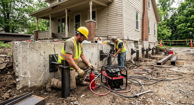 Foundation Stabilizing in Bloomington, CA