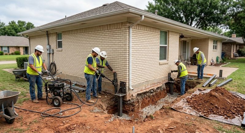 Foundation Stabilizing in Covina, CA