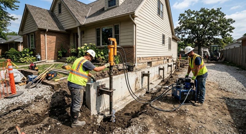 Foundation Stabilizing in Upland, CA