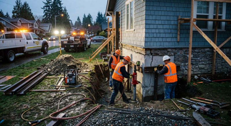 Foundation Stabilizing in Whittier, CA