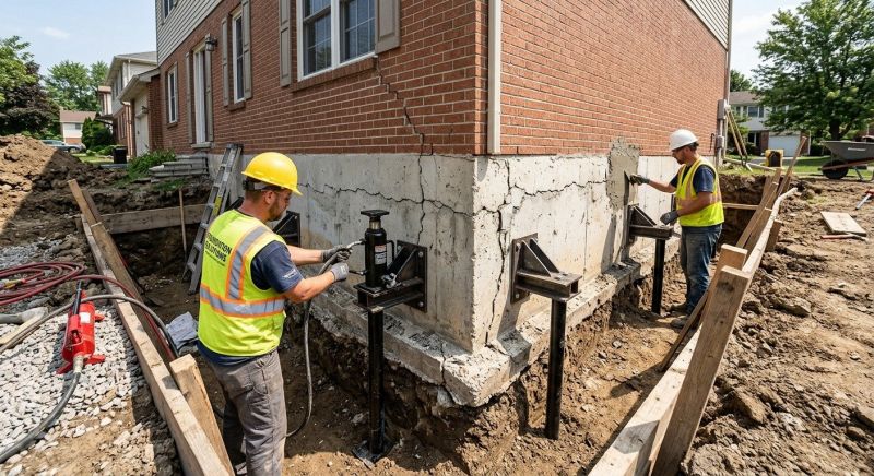 Foundation Structural Repair in Bloomington, CA