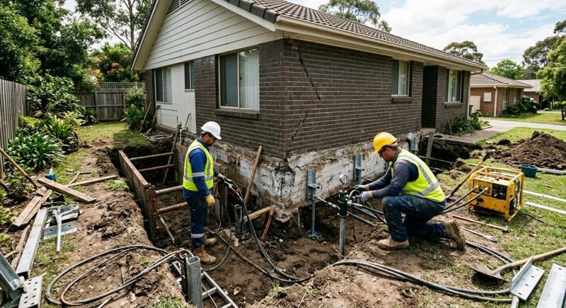 Foundation Structural Repair in Upland, CA
