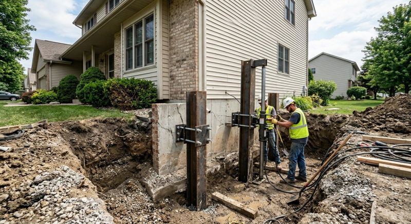 Foundation Underpinning in Upland, CA