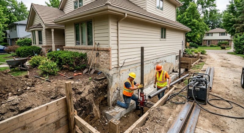 Home Foundation Repair in Chino, CA