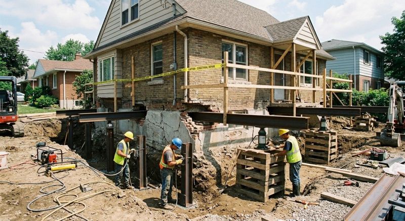 House Foundation Repair in Ontario, CA