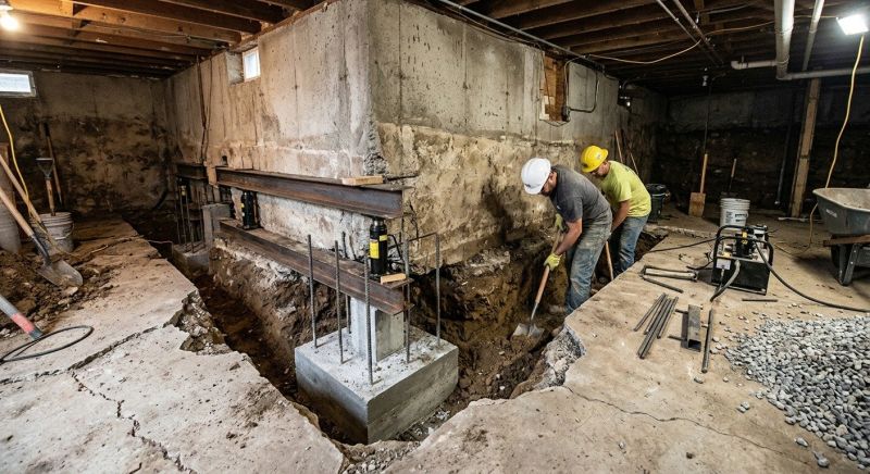 House Underpinning in Upland, CA