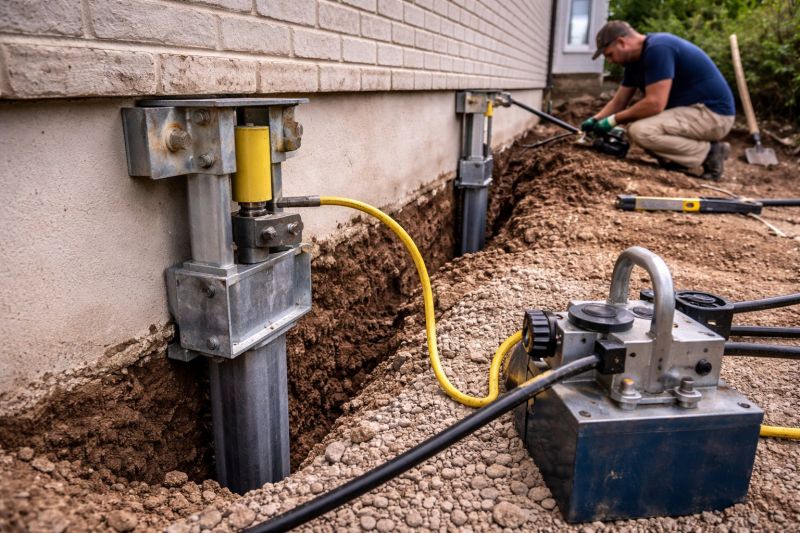 Sinking Foundation Repair in Norco, CA