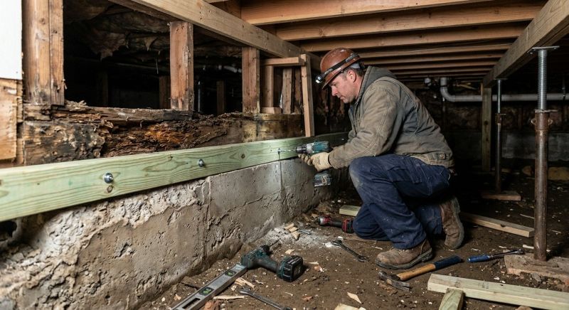 Slab Foundation Repair in Upland, CA