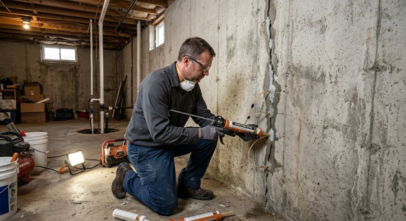 Structural Crack Repair in Upland, CA
