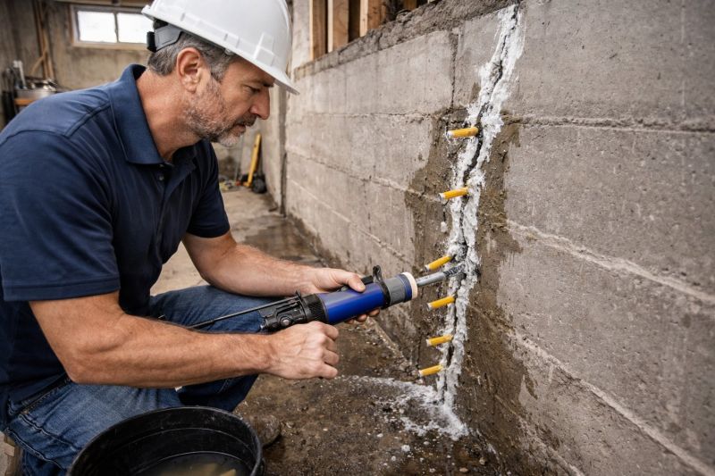 Structural Crack Repair in Upland, CA