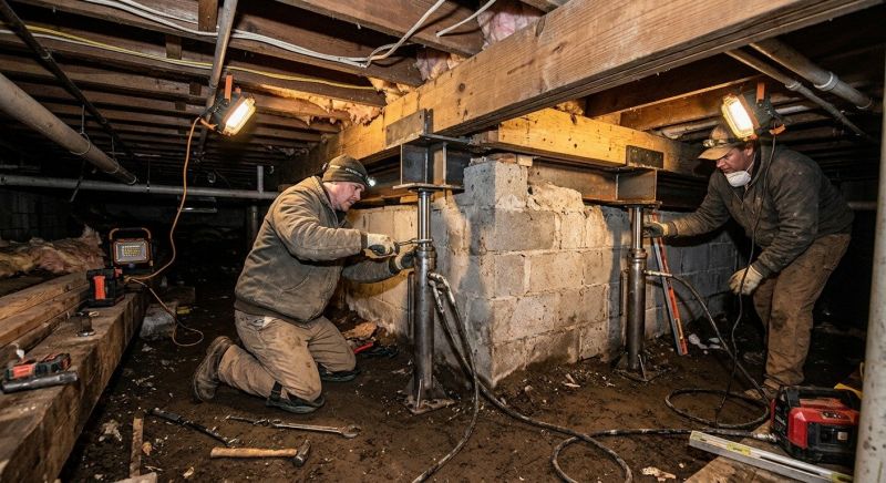 Structural Foundation Repair in Pomona, CA