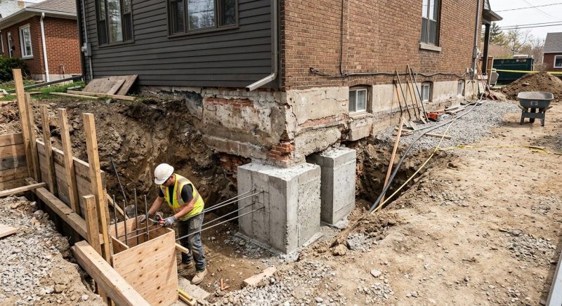 Structural Underpinning in Upland, CA