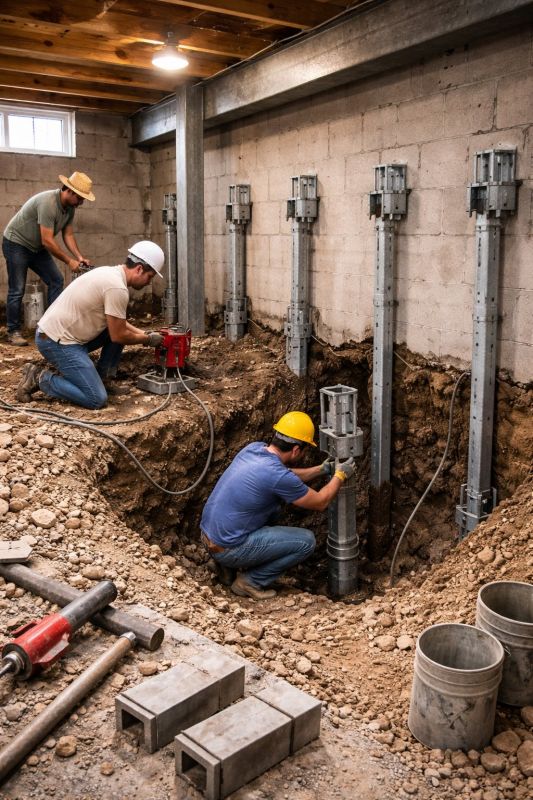 Structural Underpinning in Upland, CA