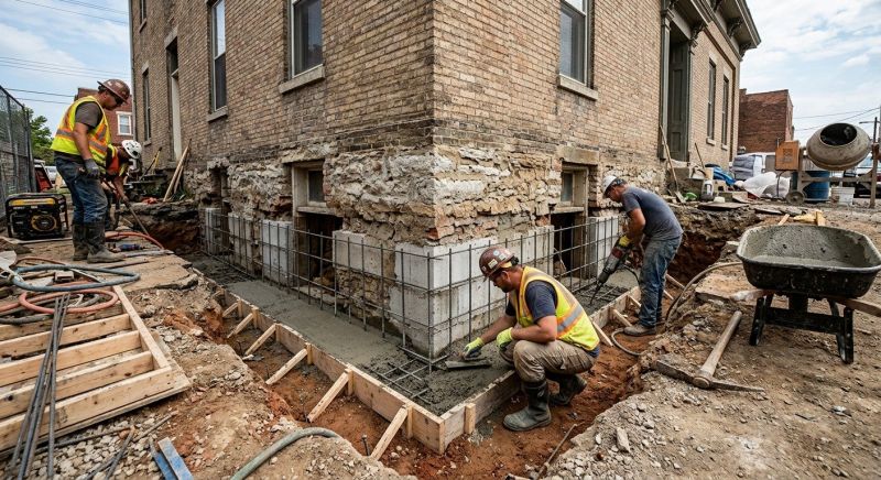 Structural Underpinning in Upland, CA